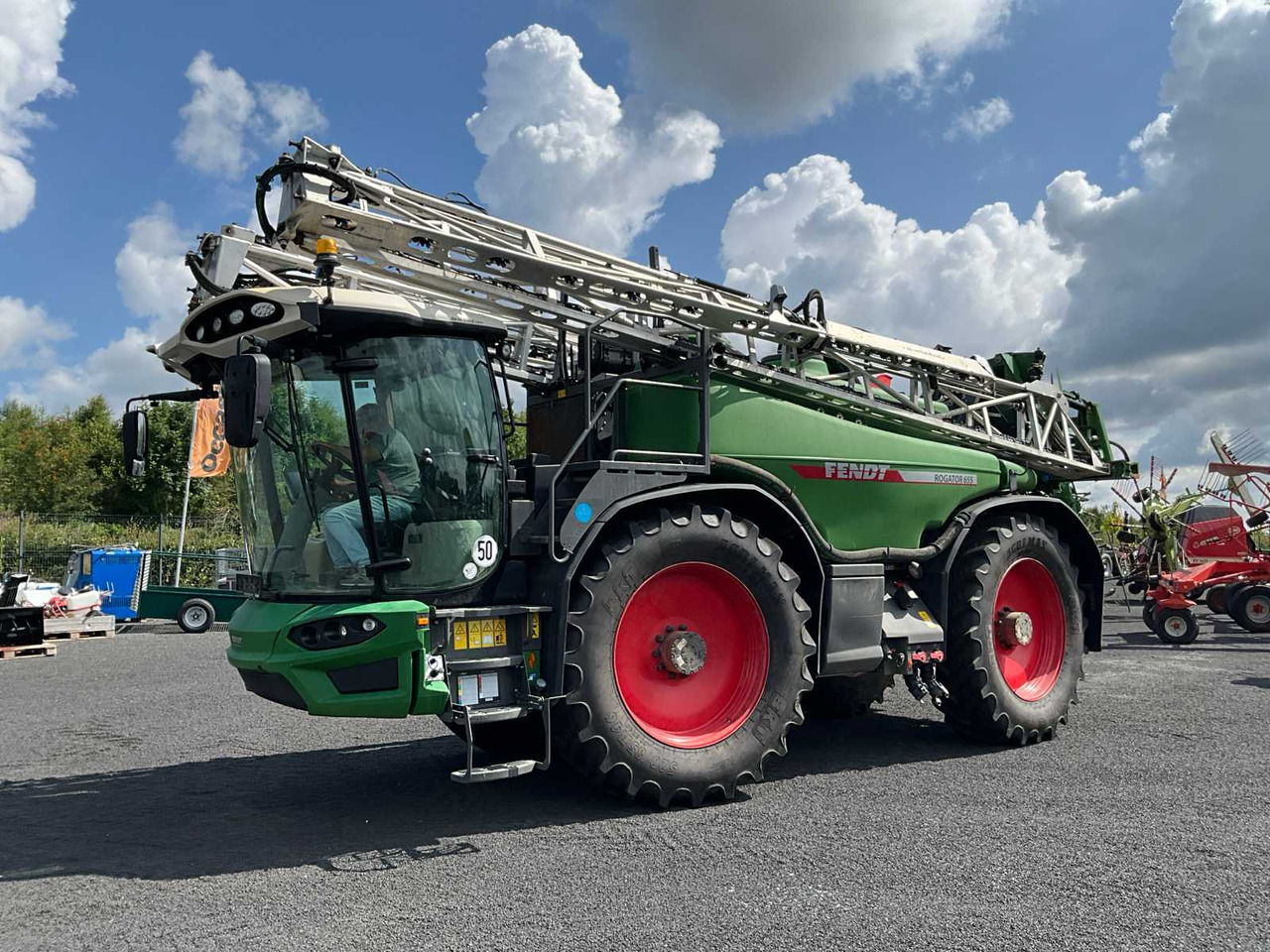 Fendt Rogator 655 - Sprayer: picture 1 Fendt Rogator 655 - Sprayer: picture 1