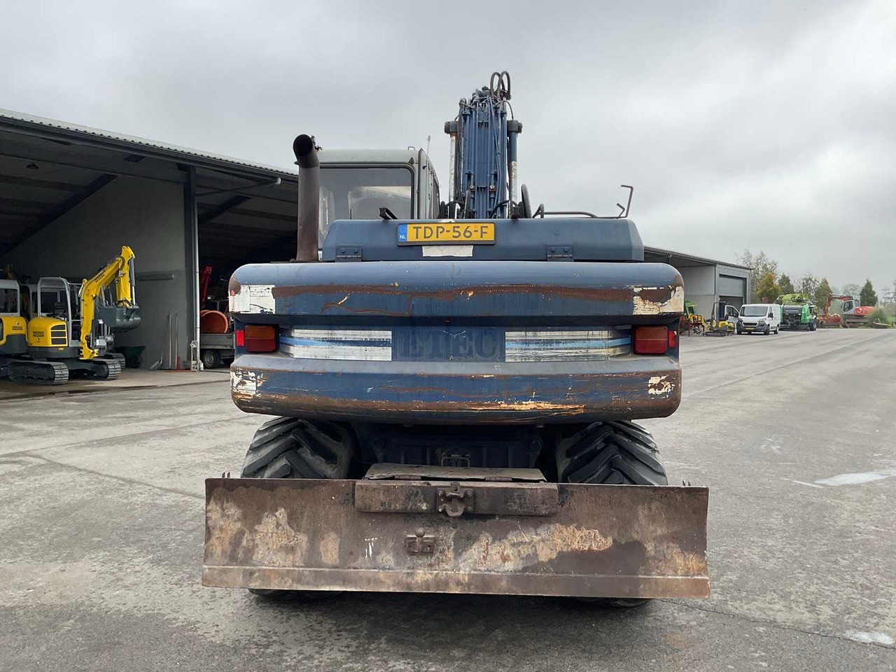 Wheel excavator Fiat Hitachi Etec 815B: picture 6 Wheel excavator Fiat Hitachi Etec 815B: picture 6
