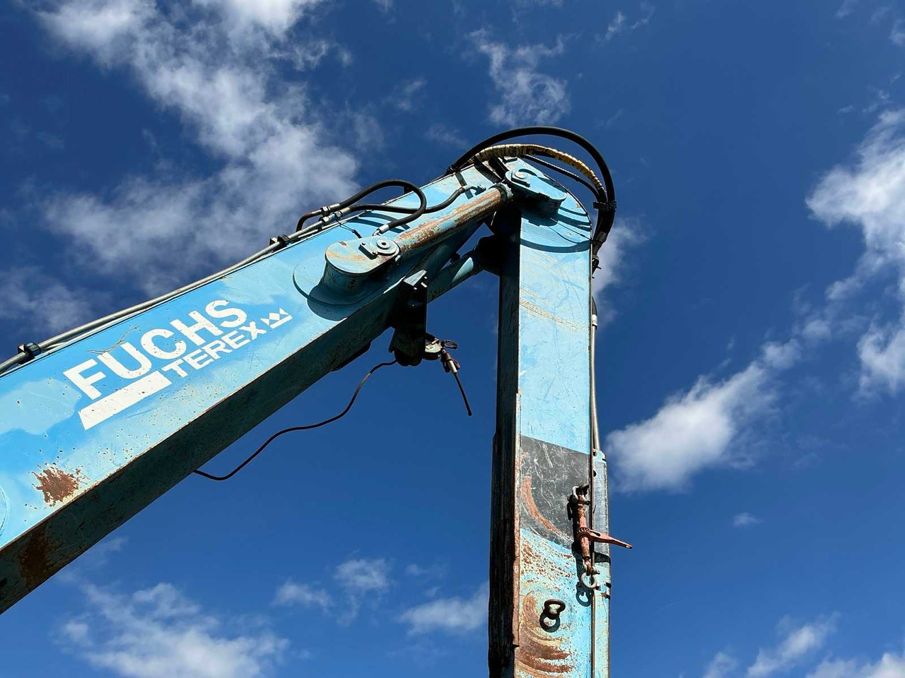 Wheel excavator Fuchs Terex MHL340: picture 13