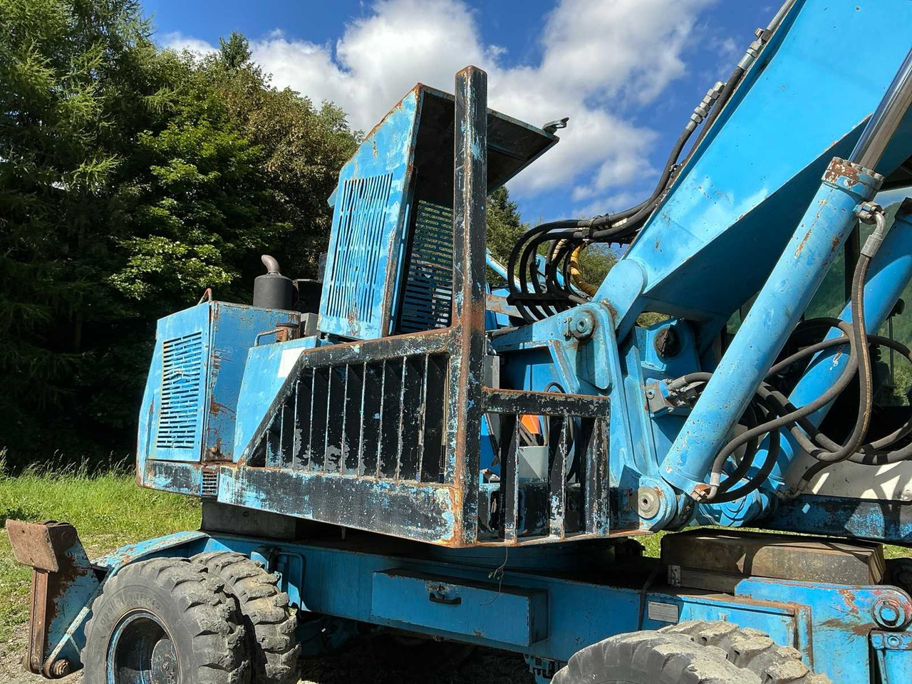 Wheel excavator Fuchs Terex MHL340: picture 9