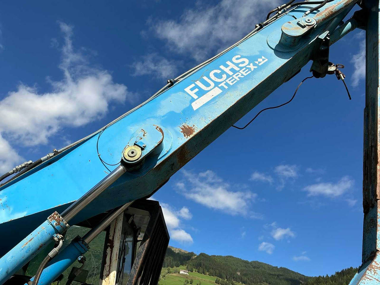 Wheel excavator Fuchs Terex MHL340: picture 14