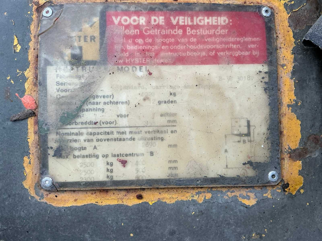 Forklift HYSTER FORKLIFT: picture 17