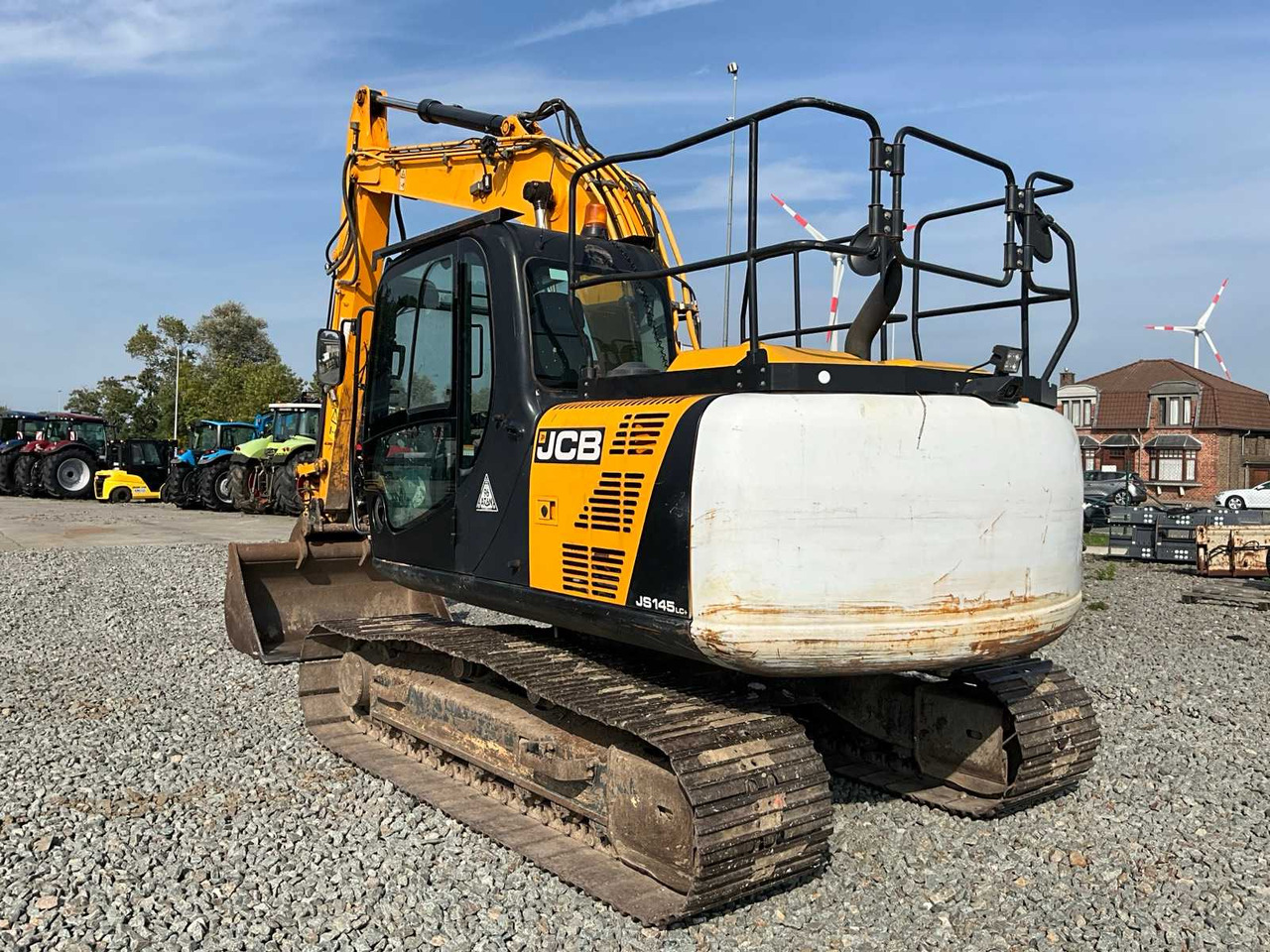 Crawler excavator JCB JS145lc: picture 7