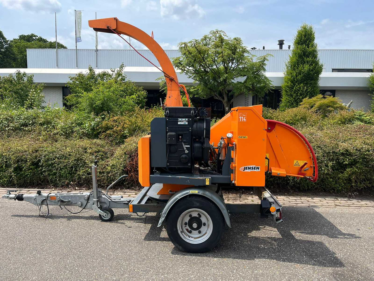 Jensen A 425 D - Wood chipper: picture 2 Jensen A 425 D - Wood chipper: picture 2