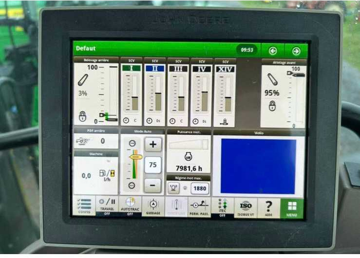Farm tractor John Deere 6195R: picture 6