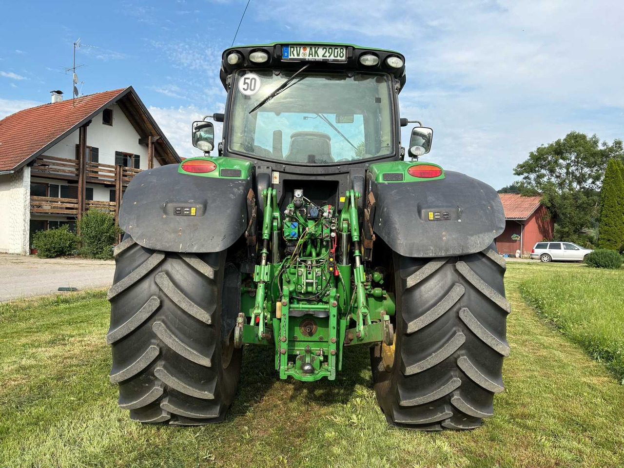 Farm tractor John Deere 6210R: picture 8