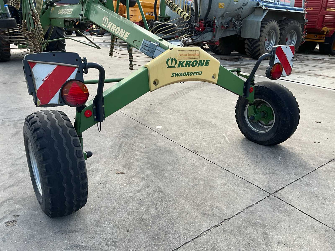 Hay and forage equipment Krone Swadro TS 680: picture 13