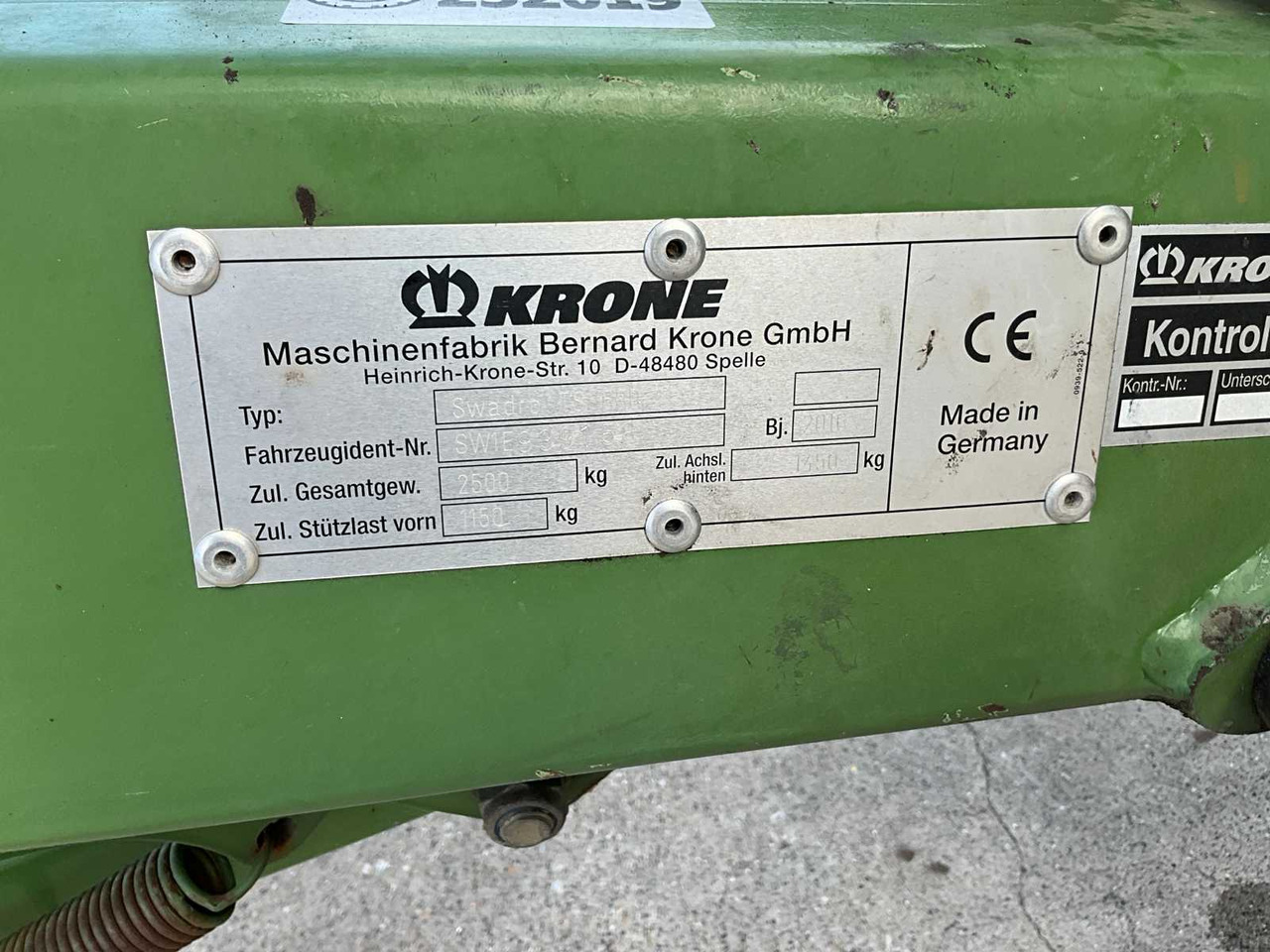 Hay and forage equipment Krone Swadro TS 680: picture 17
