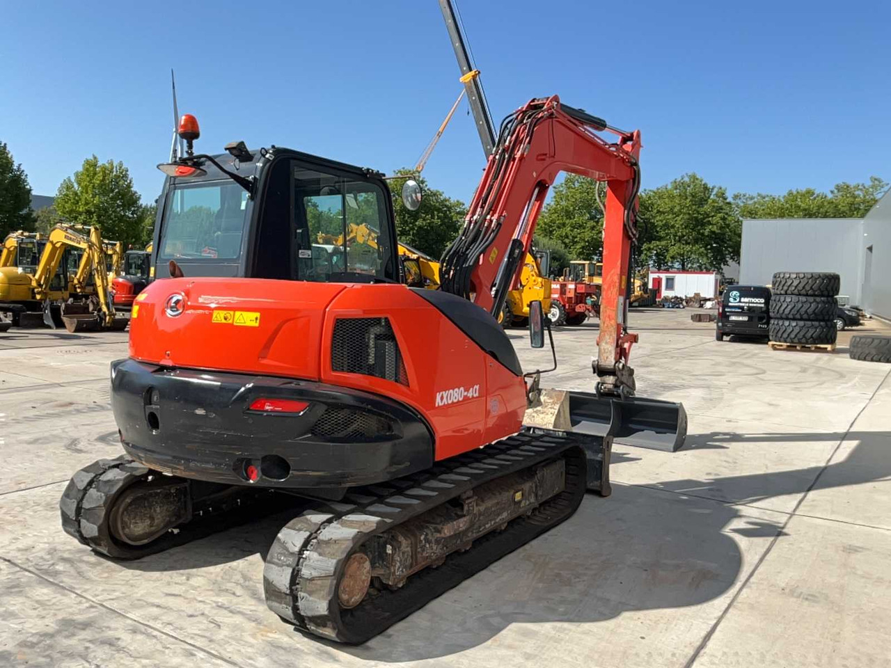 Kubota KX080-4~2 - Crawler excavator: picture 4 Kubota KX080-4~2 - Crawler excavator: picture 4