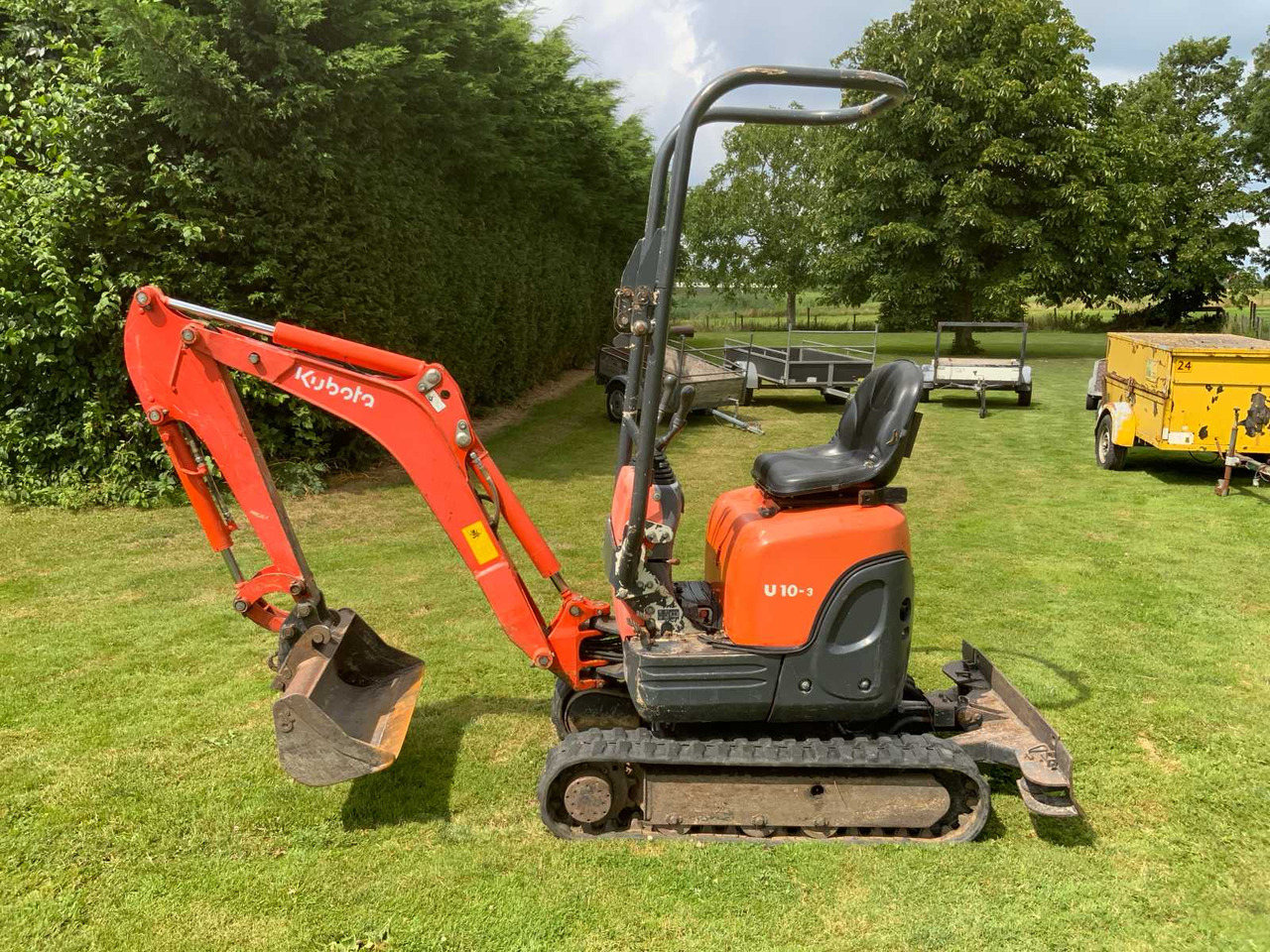Kubota U10-3 - Crawler excavator: picture 4 Kubota U10-3 - Crawler excavator: picture 4