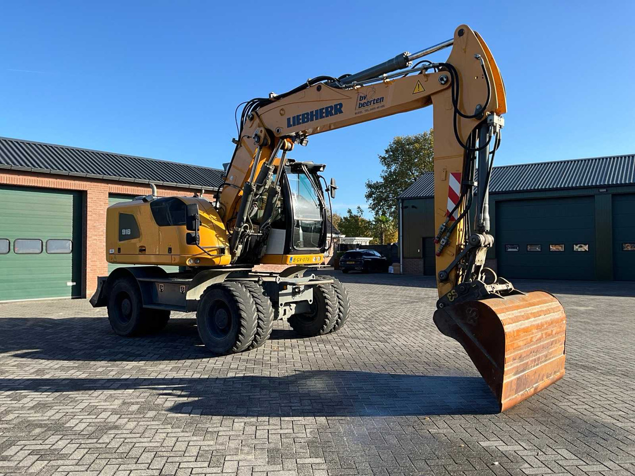 Liebherr 2018 LIEBHERR A916 LITRONIC WHEELED EXCAVATOR - Wheel excavator: picture 3 Liebherr 2018 LIEBHERR A916 LITRONIC WHEELED EXCAVATOR - Wheel excavator: picture 3