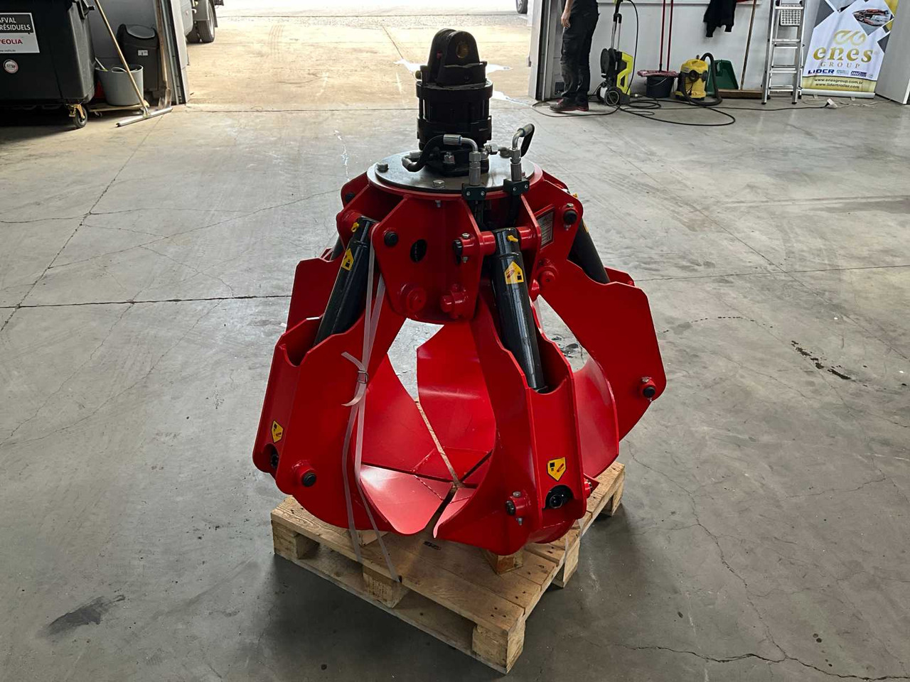 Mikron Hidrolik MHM5 Polyp Grapple - Excavator bucket: picture 4 Mikron Hidrolik MHM5 Polyp Grapple - Excavator bucket: picture 4