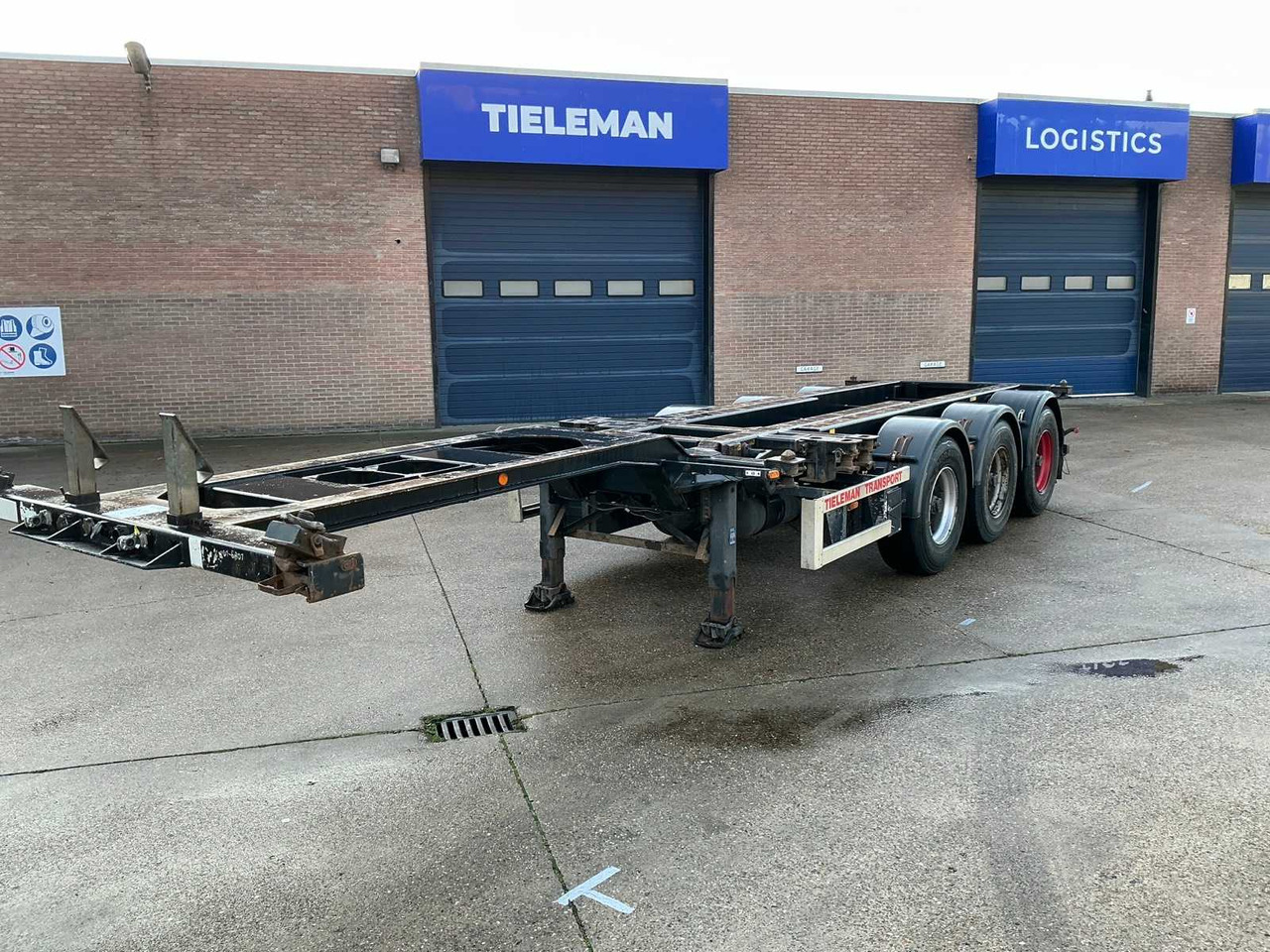 2007 RENDERS EURO 800N CONTAINER CHASSIS SEMI-TRAILER - Semi-trailer: picture 1 2007 RENDERS EURO 800N CONTAINER CHASSIS SEMI-TRAILER - Semi-trailer: picture 1