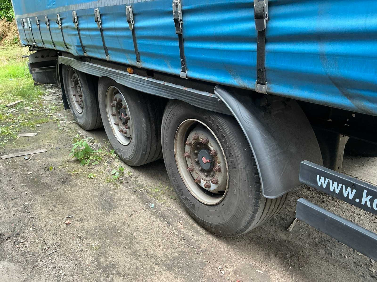 KÖGEL S24-1 CURTAINSIDER TRAILER - Semi-trailer: picture 5 KÖGEL S24-1 CURTAINSIDER TRAILER - Semi-trailer: picture 5