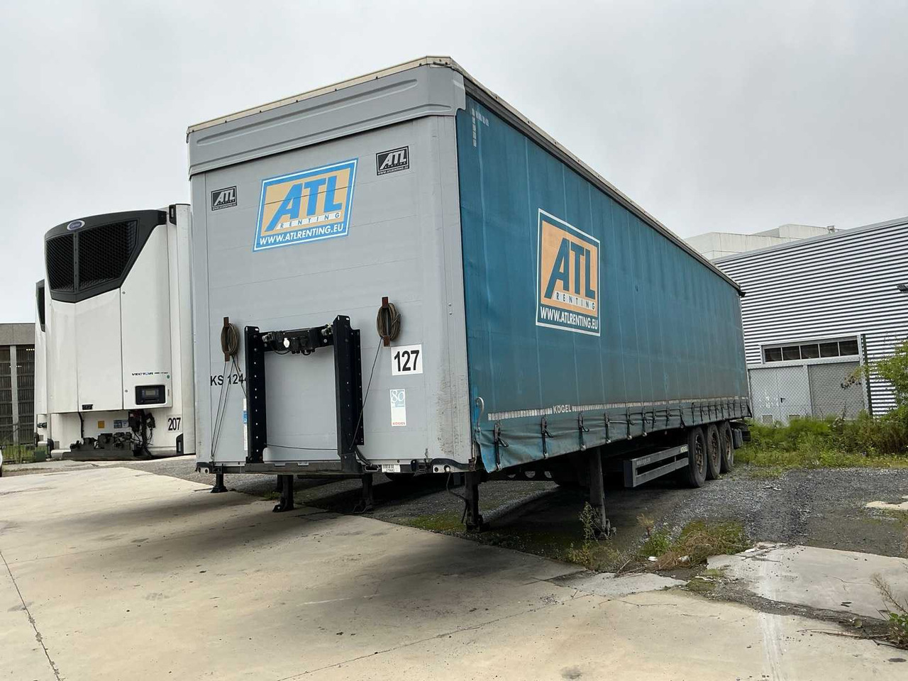 KÖGEL S24-1 CURTAINSIDER TRAILER - Semi-trailer: picture 1 KÖGEL S24-1 CURTAINSIDER TRAILER - Semi-trailer: picture 1