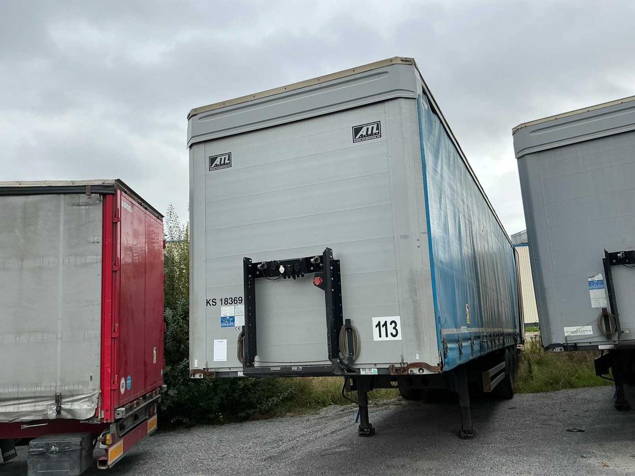 KÖGEL S24-1 CURTAINSIDER TRAILER - Semi-trailer: picture 2 KÖGEL S24-1 CURTAINSIDER TRAILER - Semi-trailer: picture 2