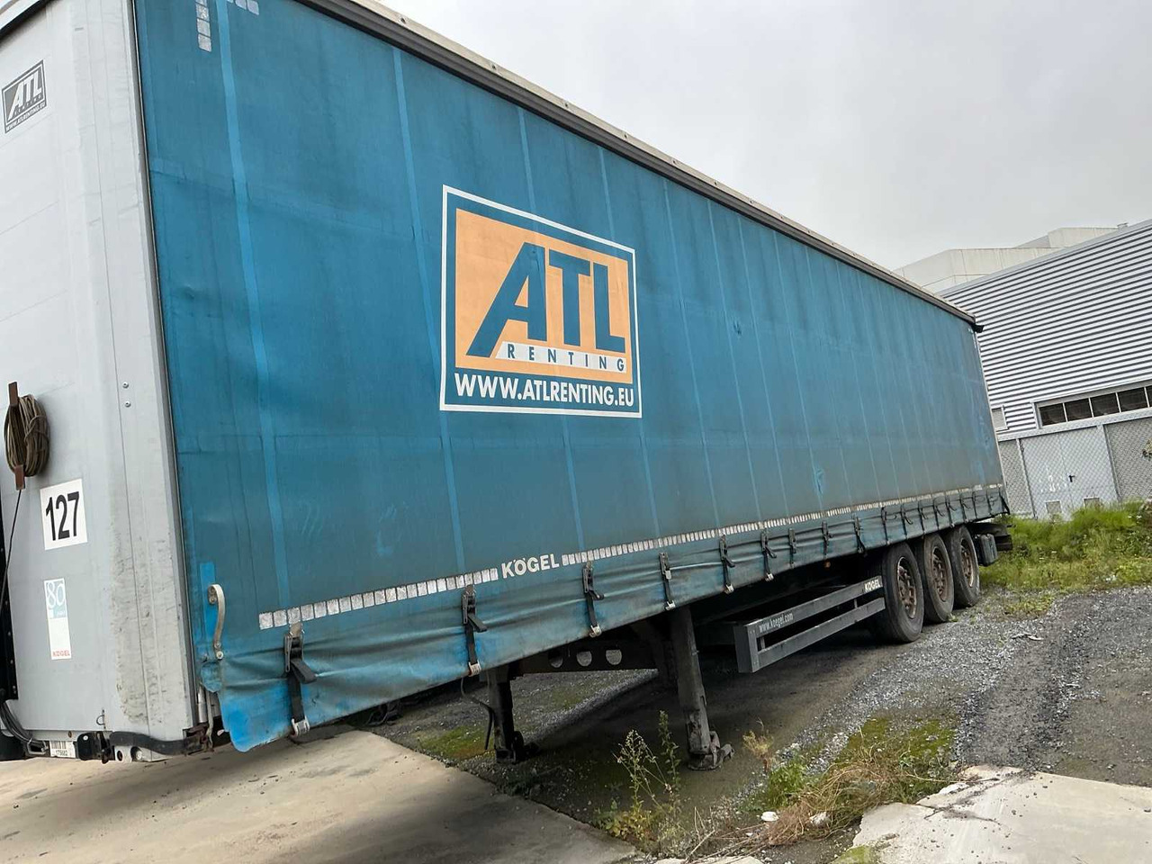 KÖGEL S24-1 CURTAINSIDER TRAILER - Semi-trailer: picture 4 KÖGEL S24-1 CURTAINSIDER TRAILER - Semi-trailer: picture 4