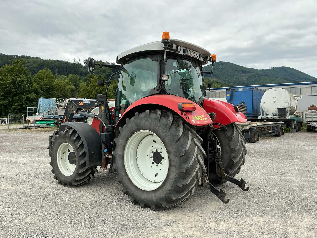 Steyr 4120 Plus - Farm tractor: picture 4 Steyr 4120 Plus - Farm tractor: picture 4