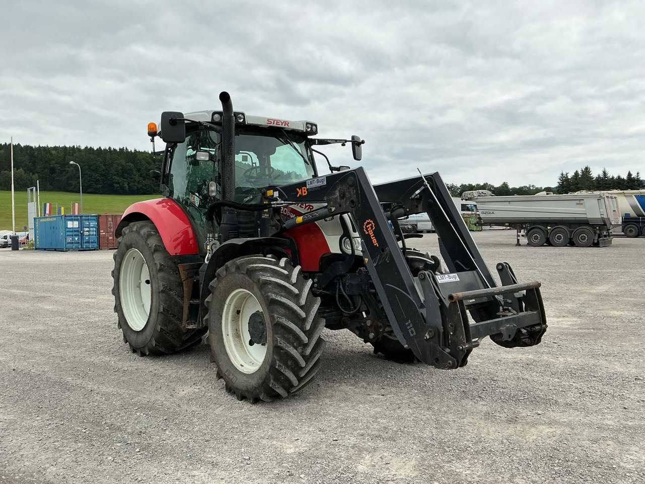 Steyr 4120 Plus - Farm tractor: picture 2 Steyr 4120 Plus - Farm tractor: picture 2