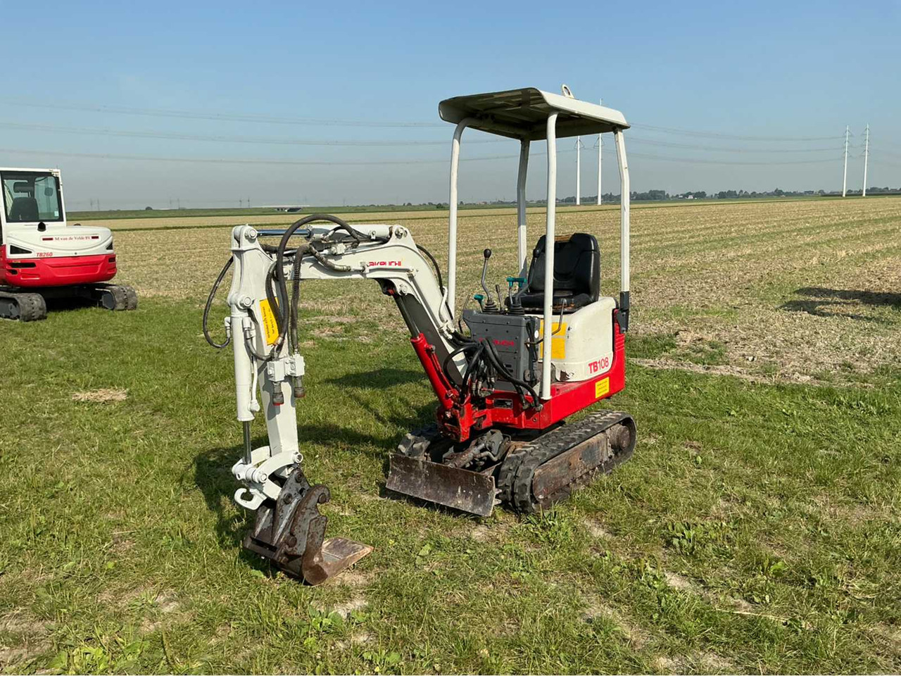 Takeuchi TB108 - Crawler excavator: picture 1 Takeuchi TB108 - Crawler excavator: picture 1