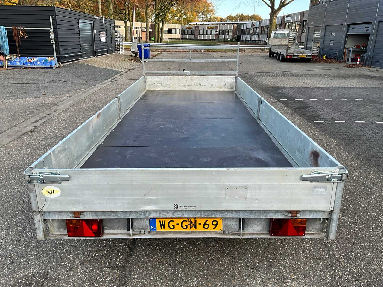 2002 HAPERT AL2000 PLATFORM TRAILER - Trailer: picture 4 2002 HAPERT AL2000 PLATFORM TRAILER - Trailer: picture 4