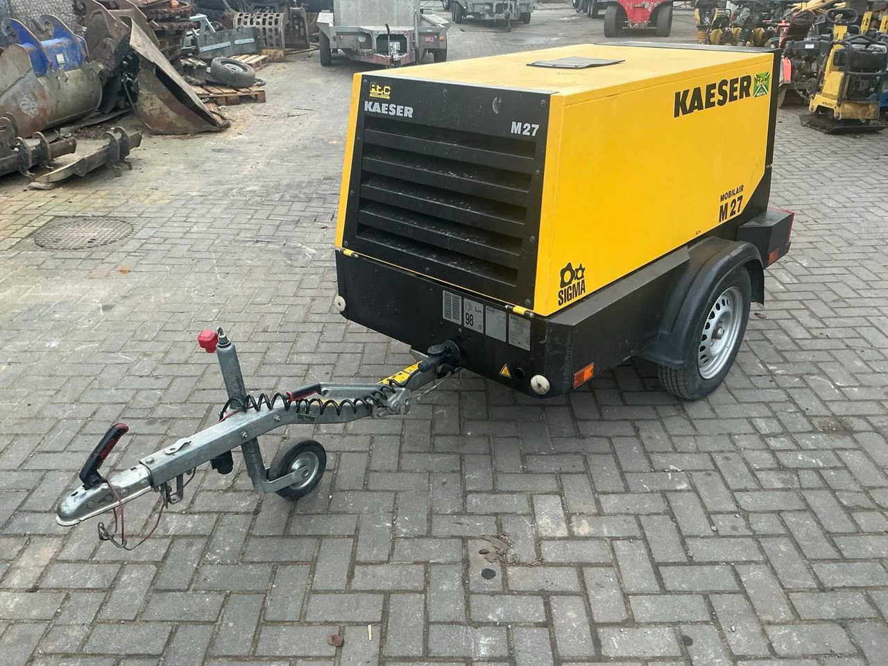 2021 KAESER COMPRESSOR TRAILER MOBILAIR M27 - Trailer: picture 1 2021 KAESER COMPRESSOR TRAILER MOBILAIR M27 - Trailer: picture 1