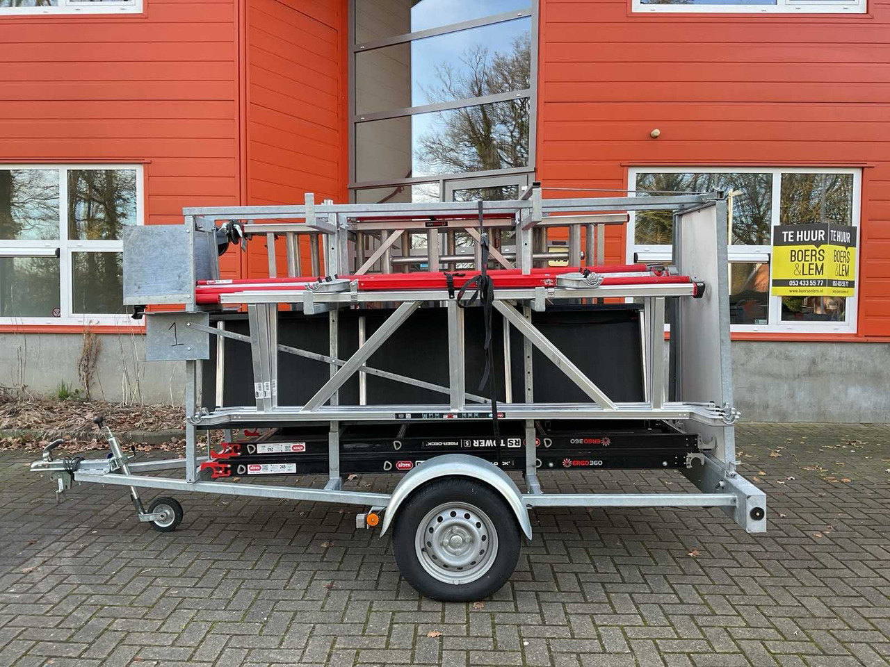 KLAAS ZIJLSTRA SCAFFOLD TRAILER V.V. ALTREX ERGO SCAFFOLD - Trailer: picture 1 KLAAS ZIJLSTRA SCAFFOLD TRAILER V.V. ALTREX ERGO SCAFFOLD - Trailer: picture 1