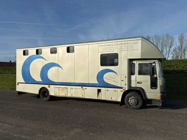 1993 VOLVO FL 612 TRUCK HORSE TRAILER - Truck: picture 3 1993 VOLVO FL 612 TRUCK HORSE TRAILER - Truck: picture 3
