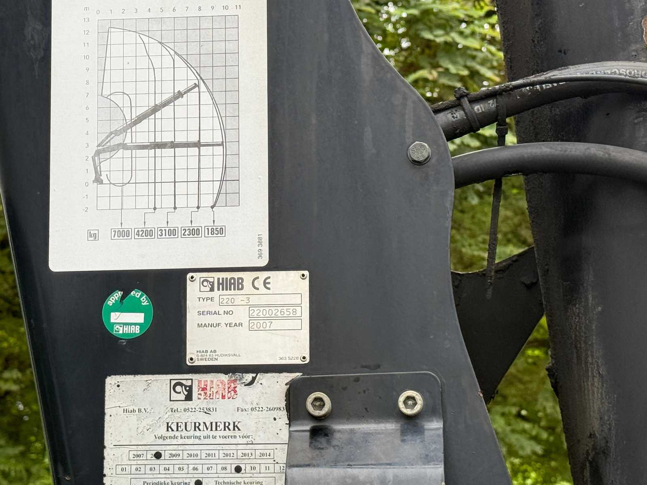 Truck 2007 MERCEDES-BENZ ECONIC CRANE TRUCK HIAB 220 - 6X2: picture 17 Truck 2007 MERCEDES-BENZ ECONIC CRANE TRUCK HIAB 220 - 6X2: picture 17