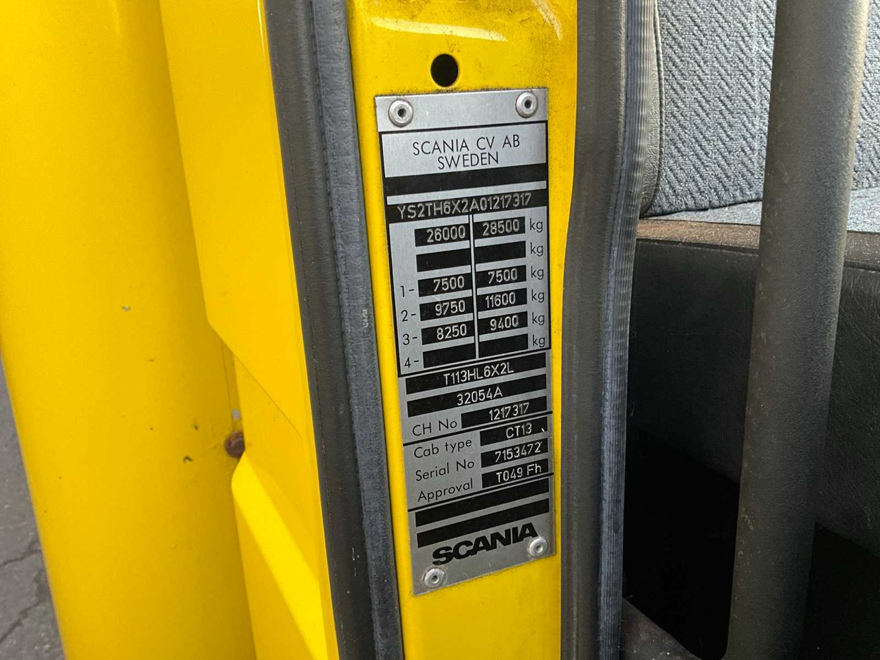 Truck SCANIA - TORPEDO - T 113 H 320- AUTOMATIC - TRUCK - 1996: picture 32