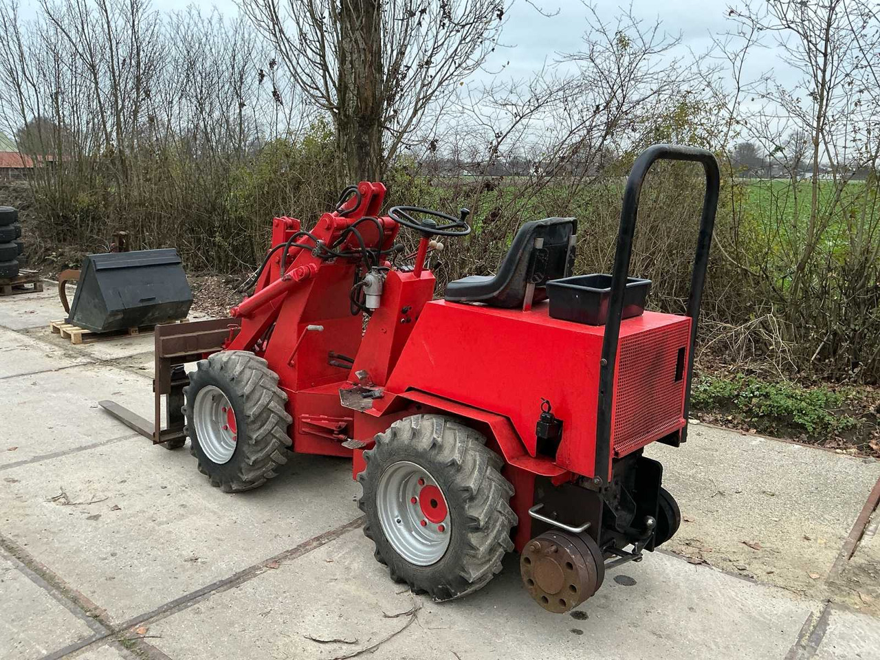 WEIDEMANN 917 SHOVEL - BUCKET - FORKS AND CLAMP - Wheel loader: picture 3 WEIDEMANN 917 SHOVEL - BUCKET - FORKS AND CLAMP - Wheel loader: picture 3