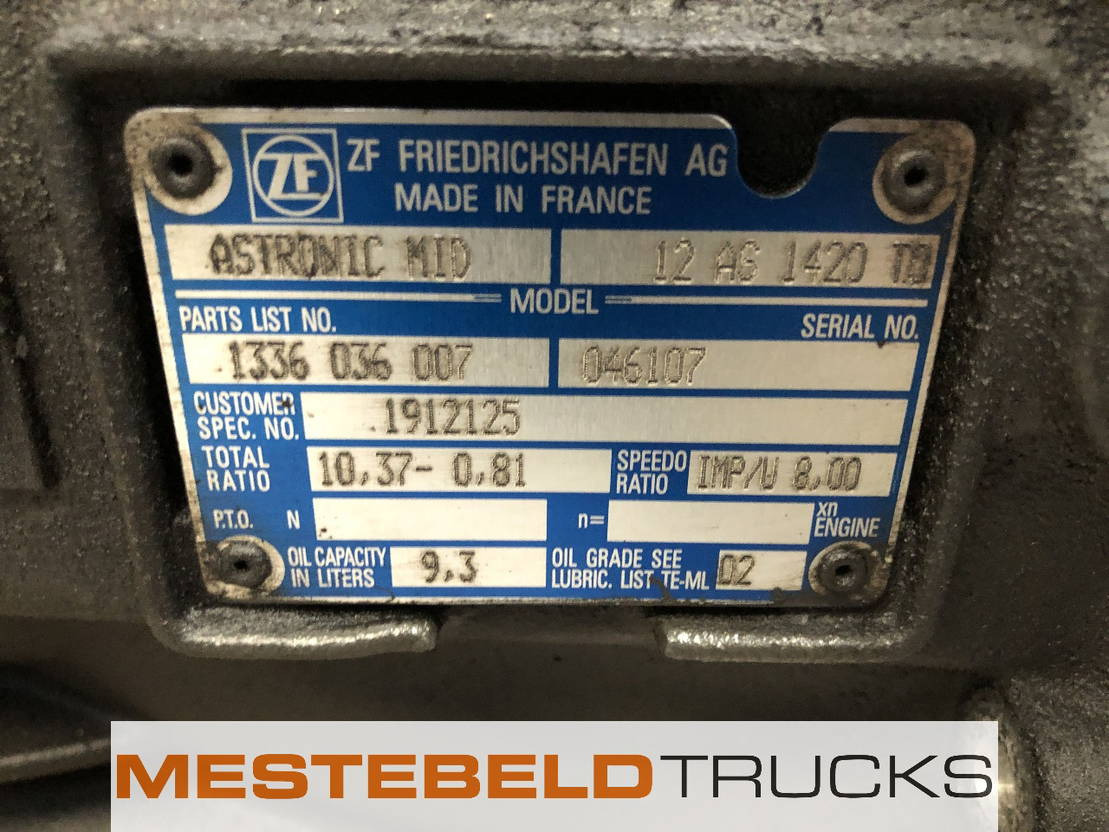DAF Versnellingsbak 12 AS 1420 TO - Gearbox and parts for Truck: picture 5 DAF Versnellingsbak 12 AS 1420 TO - Gearbox and parts for Truck: picture 5
