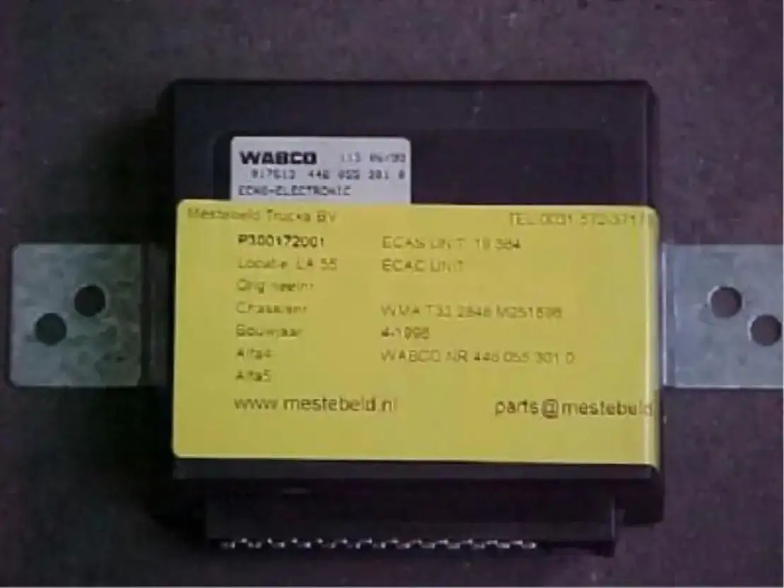 MAN Ecas unit F2000 - Electrical system for Truck: picture 1 MAN Ecas unit F2000 - Electrical system for Truck: picture 1