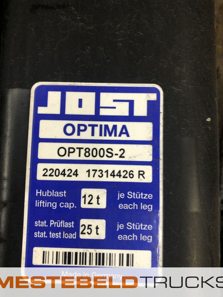 Trailor Set steunpoten Jost Opitma - Frame/ Chassis for Truck: picture 3 Trailor Set steunpoten Jost Opitma - Frame/ Chassis for Truck: picture 3