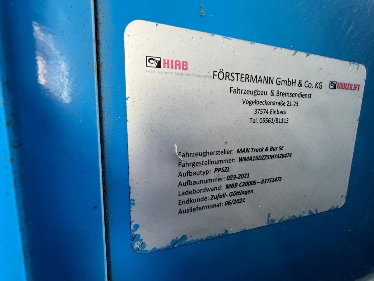 MAN Aufbau Bordwand Pritsche Gardine 7,30m sofort ve - Curtainsider truck: picture 5 MAN Aufbau Bordwand Pritsche Gardine 7,30m sofort ve - Curtainsider truck: picture 5