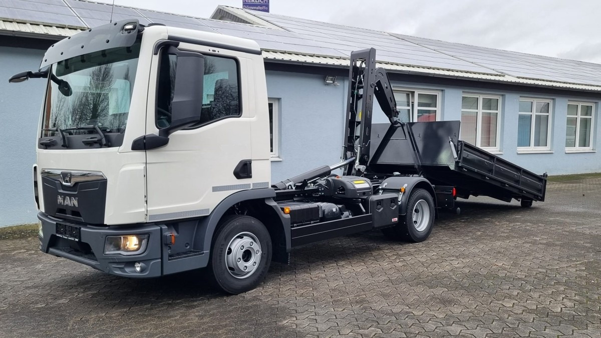 MAN TGL 12.220 BL NEU City Abrollkipper 8t TipMatic - Hook lift truck: picture 3 MAN TGL 12.220 BL NEU City Abrollkipper 8t TipMatic - Hook lift truck: picture 3