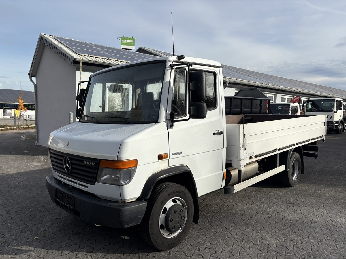 MERCEDES-BENZ Vario 816D Alupritsche 1 Hand - Flatbed van: picture 2 MERCEDES-BENZ Vario 816D Alupritsche 1 Hand - Flatbed van: picture 2