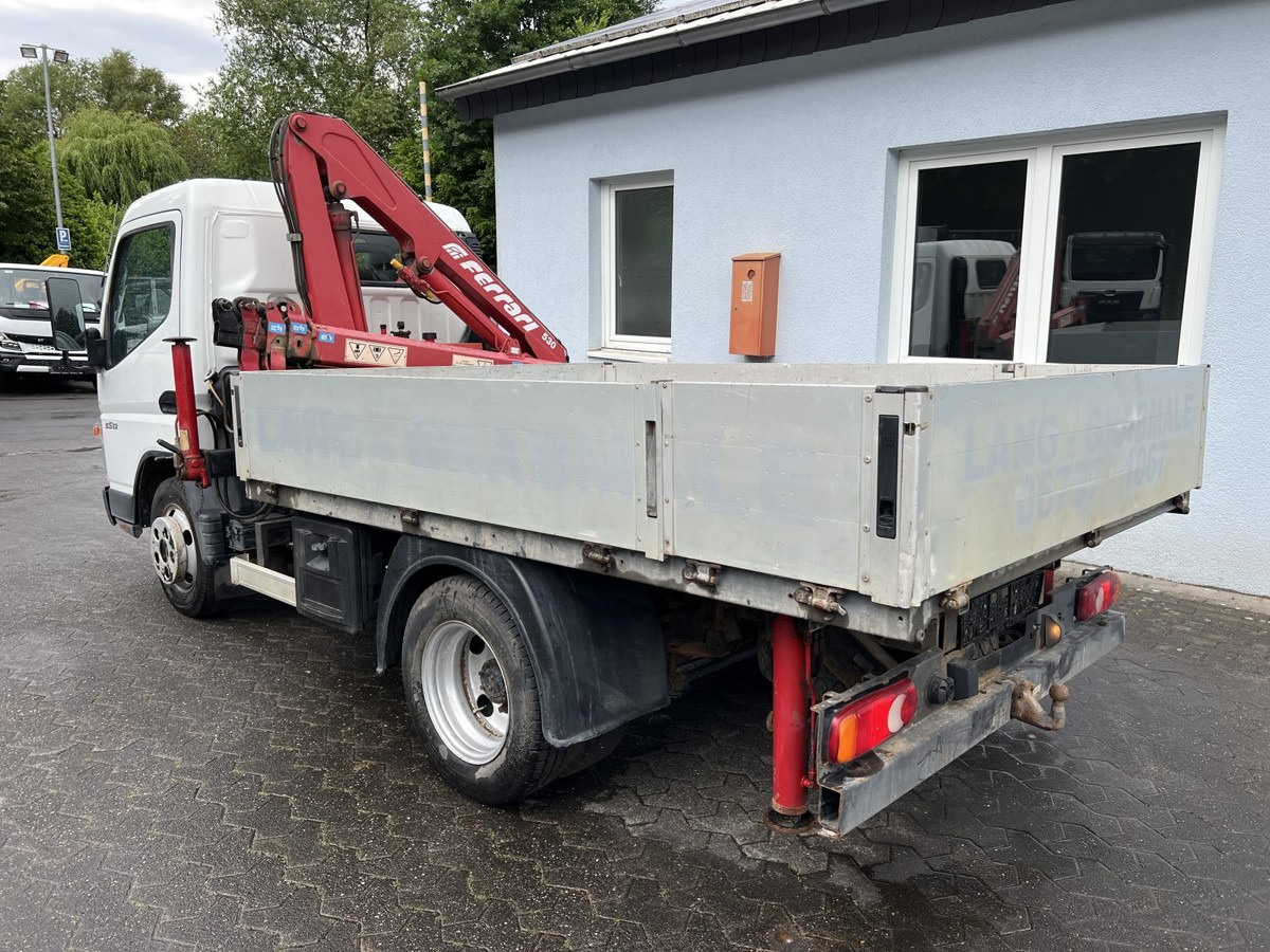 MITSUBISHI Canter 5S13 m. Ladekran Ferrari 530 3xhydr1xmech - Flatbed van: picture 5 MITSUBISHI Canter 5S13 m. Ladekran Ferrari 530 3xhydr1xmech - Flatbed van: picture 5