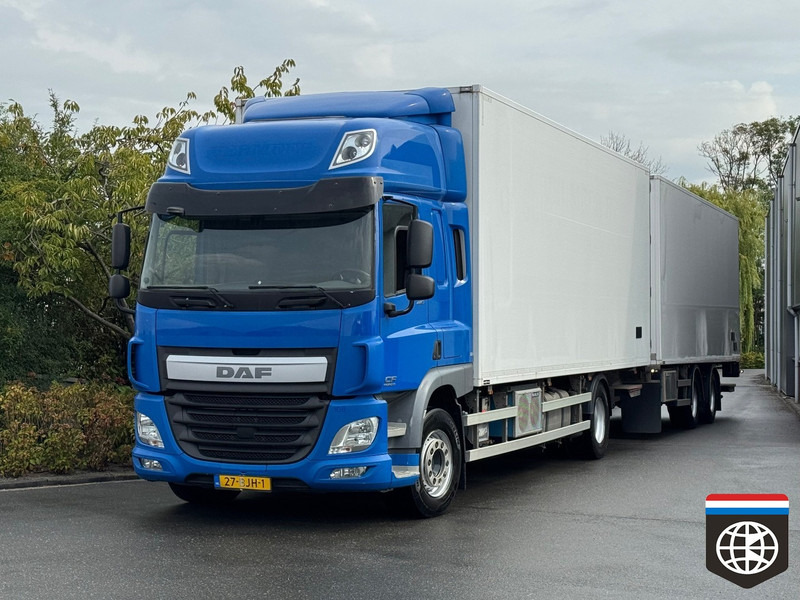 Refrigerator truck DAF CF 440 FA Space cab - Frigo combi - doorlader - 2x tail lift - 2x frigo block -20oC: picture 1