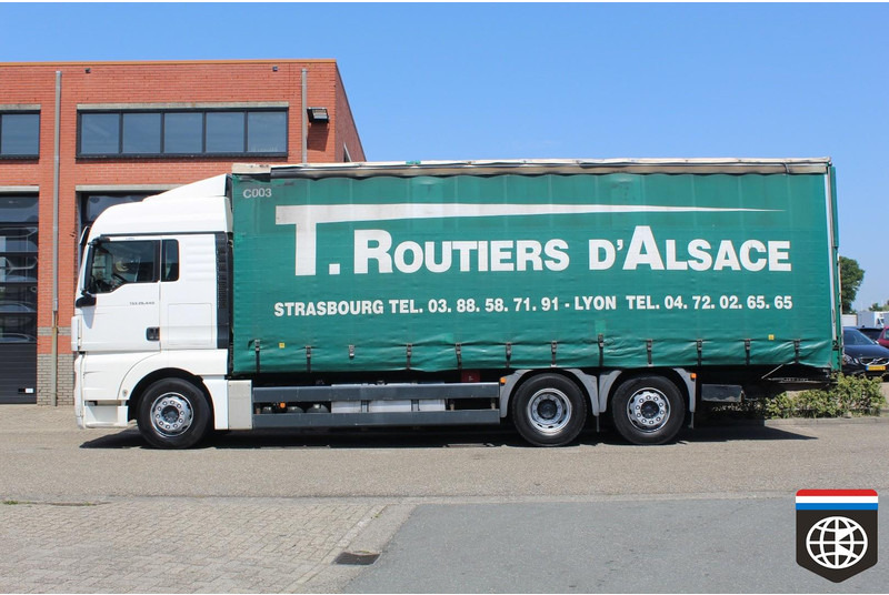 MAN TGX 26 440 RETARDER - NIGHT A/C - Curtainsider truck: picture 3 MAN TGX 26 440 RETARDER - NIGHT A/C - Curtainsider truck: picture 3