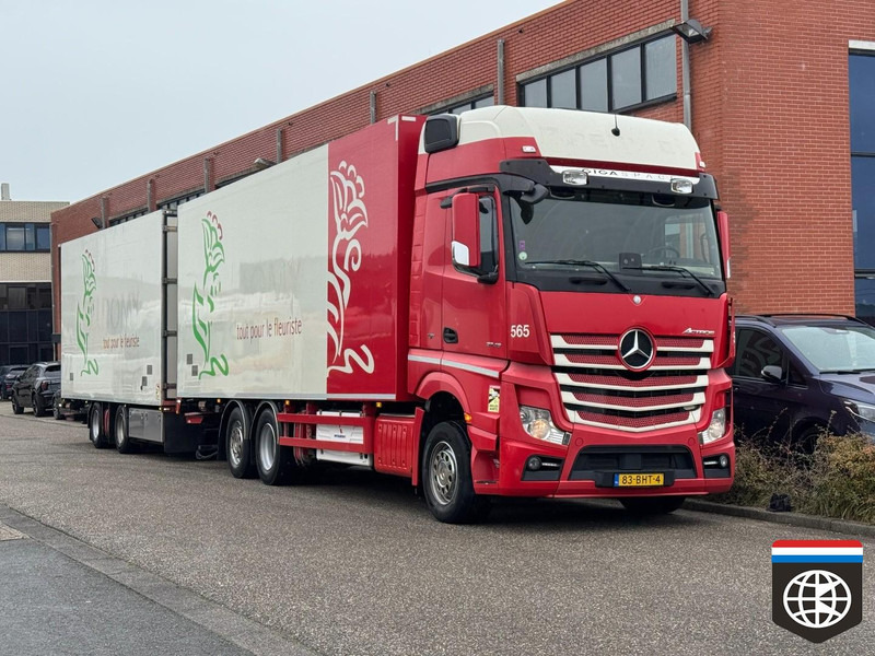 Refrigerator truck Mercedes-Benz ACTROS 2745 Giga Space - FRIGO COMBINATION -30oC - 2x TAIL LIFT - 49 CC capacity: picture 10 Refrigerator truck Mercedes-Benz ACTROS 2745 Giga Space - FRIGO COMBINATION -30oC - 2x TAIL LIFT - 49 CC capacity: picture 10