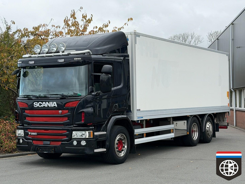 Scania P280LB6X2*4MNB NL truck - de stad in tot 2030 !!!!! lift en stuuras - klep - slechts 135 DKM - Box truck: picture 1 Scania P280LB6X2*4MNB NL truck - de stad in tot 2030 !!!!! lift en stuuras - klep - slechts 135 DKM - Box truck: picture 1