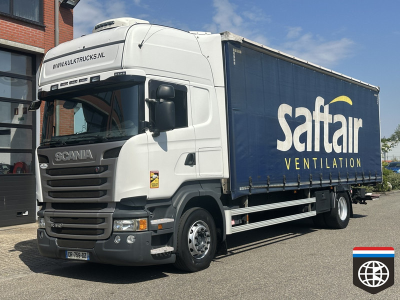 Scania R 410 Retarder / SLIDE ROOF / night ac / CLEAN TRUCK - Curtainsider truck: picture 2 Scania R 410 Retarder / SLIDE ROOF / night ac / CLEAN TRUCK - Curtainsider truck: picture 2