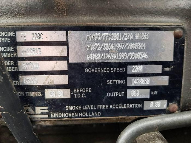 Spare parts DAF PE228C: picture 7
