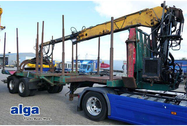 DIEBOLT Teleskop., Holzladekran, 2-Achser, BPW - Timber semi-trailer: picture 1 DIEBOLT Teleskop., Holzladekran, 2-Achser, BPW - Timber semi-trailer: picture 1