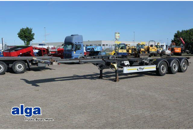 Fliegl SDS 380 SDS01, 20/30 & 40 Fuß Container, BPW - Low loader semi-trailer: picture 1 Fliegl SDS 380 SDS01, 20/30 & 40 Fuß Container, BPW - Low loader semi-trailer: picture 1