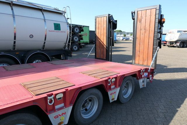 GVN 4, Radmulden, Ausziehbar, Hydr. Rampen - Low loader semi-trailer: picture 5 GVN 4, Radmulden, Ausziehbar, Hydr. Rampen - Low loader semi-trailer: picture 5