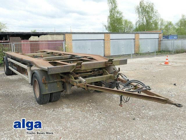 Huffermann HKA 18.70, Außenroller, Zwillingsreifen, BPW - Container transporter/ Swap body trailer: picture 1 Huffermann HKA 18.70, Außenroller, Zwillingsreifen, BPW - Container transporter/ Swap body trailer: picture 1