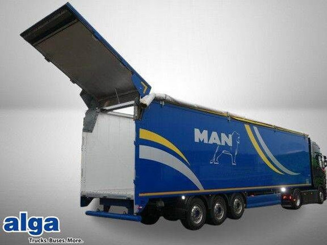 Knapen Trailers K 200, 92m³, 10mm Boden, Hydr. Heckklappe, Funk - Closed box semi-trailer: picture 1 Knapen Trailers K 200, 92m³, 10mm Boden, Hydr. Heckklappe, Funk - Closed box semi-trailer: picture 1