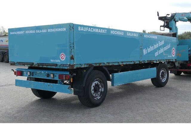 Krone AZP 18, Baustoff, BPW, 7.200mm lang, Scheibe - Dropside/ Flatbed trailer: picture 4 Krone AZP 18, Baustoff, BPW, 7.200mm lang, Scheibe - Dropside/ Flatbed trailer: picture 4
